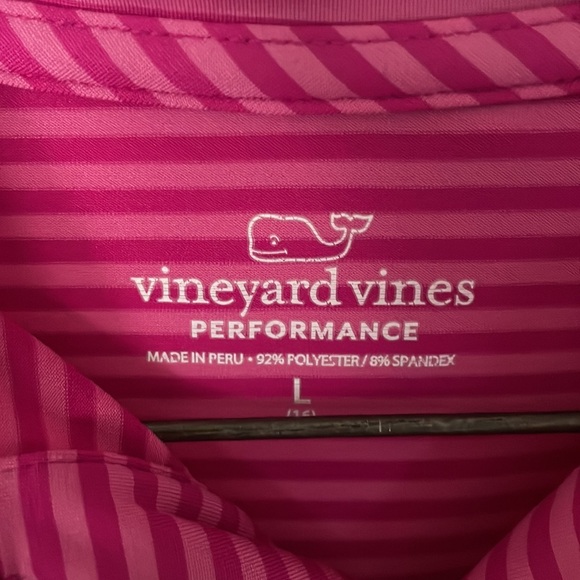 Youth Vineyard Vines Performance Polo Shirt (L/16) - Picture 2 of 3